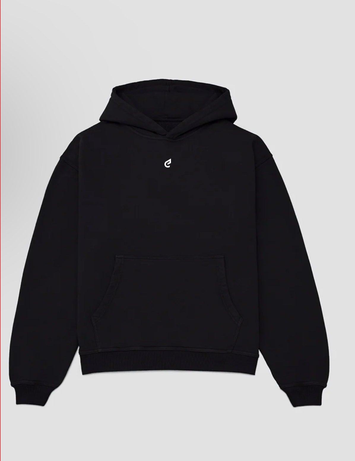 elvate oversized hoodie front